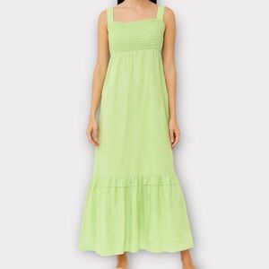 Vintage Penneys Hawaii Women’s Dress Medium Hawaiian Sundress Maxi Smocked 70s